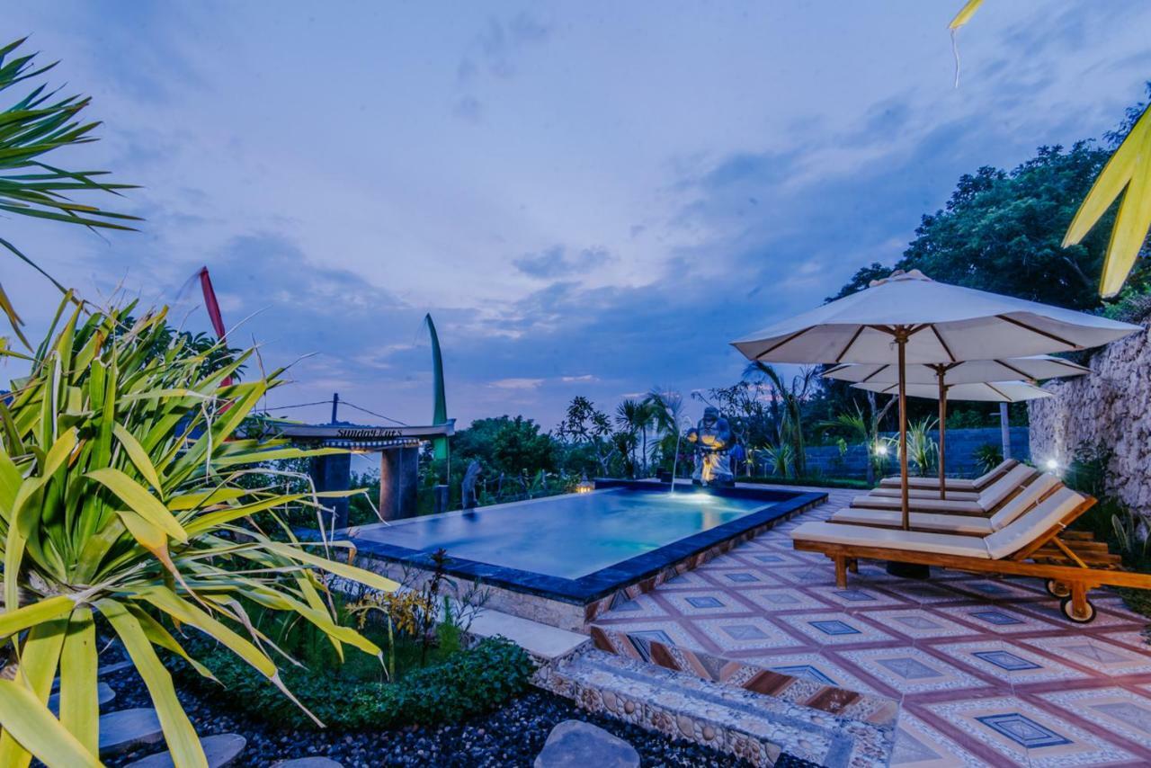Sunday Huts Lembongan Hotel Kültér fotó